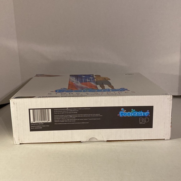 PoolCandy Stars & Stripes Deluxe Pool Raft Pool FLoat - NEW! - Picture 7 of 8